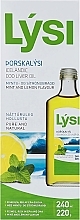 Парфумерія, косметика Омега-3 риб'ячий жир з печінки тріски з вітамінами А+ Д+ Е - Lysi Icelandic Cod Liver Oil Mint & Lemon Flavor (скляна пляшка)