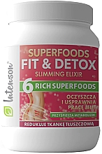 Парфумерія, косметика Еліксир для схуднення, 400 г - Intenson Superfoods Fit & Detox Slimming Elixir