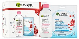 Парфумерія, косметика Набір - Garnier Skin Skin Naturals (f/mask/32g + micellar/400ml)