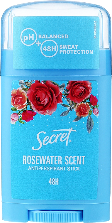 Твердий антиперспірант "Трояндова вода" - Secret Key  Antiperspirant Stick Rosewater scent
