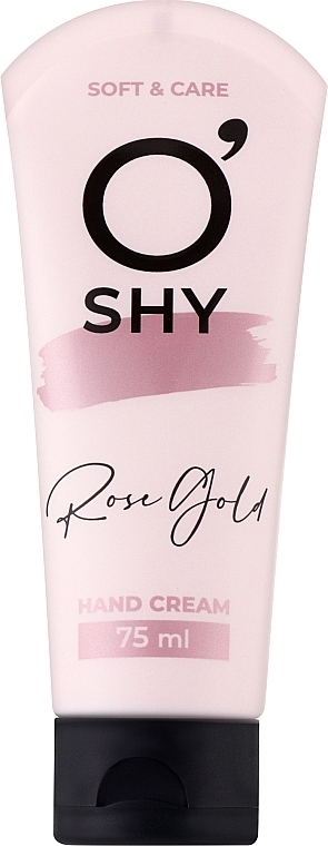 Крем для рук "Rose gold" - O'shy Soft & Care Hand Cream — фото N1