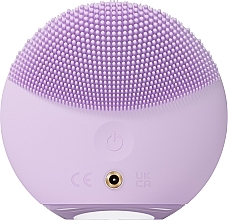 Двусторонний массажер для очищения лица - Foreo Luna 4 Mini Dual-Sided Facial Cleansing Massager Lavender — фото N2