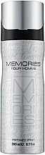 Парфумерія, косметика Fragrance World Memories pour Homme - Дезодорант-спрей