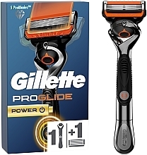 Парфумерія, косметика Бритва з 1 змінною касетою - Gillette Fusion ProGlide Power Flexball