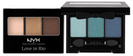 Духи, Парфюмерия, косметика Набор теней - NYX Professional Makeup Love in Rio