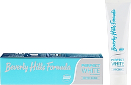 Духи, Парфюмерия, косметика Зубная паста - Beverly Hills Formula Perfect White Optic Blue