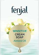 Крем-мило для чутливої шкіри з олією мигдалю - Fenjal Sensitive Almond Oil Cream Soap — фото N1