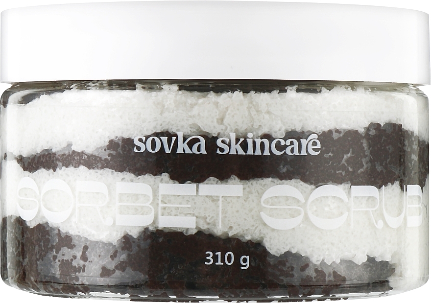 УЦІНКА Скраб для тіла - Sovka Skincare Sorbet Scrub Nutella * — фото N1