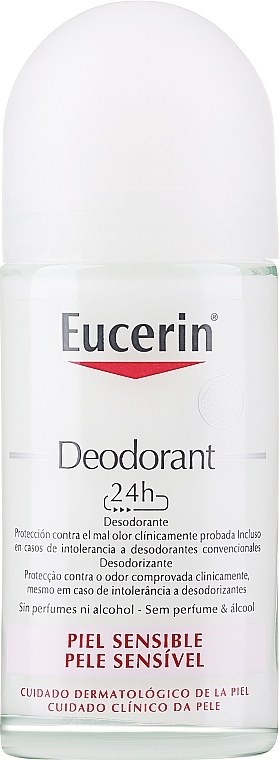 Кульковий дезодорант - Eucerin Deodorant Empfindliche Haut 24h roll-on