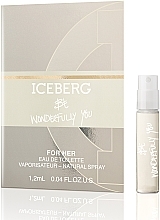 Духи, Парфюмерия, косметика Iceberg Be Wonderfully You - Туалетная вода (пробник)