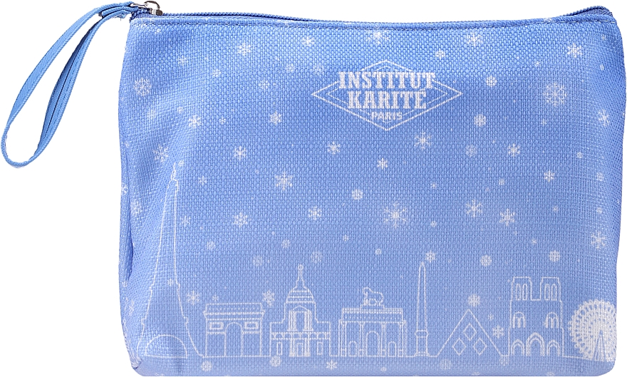 Набір кремів - Institut Karite Christmas Set Winter Hydration (pouch/1psc + foot/cr/75ml + b/cr/150ml + h/cr/75ml) — фото N2