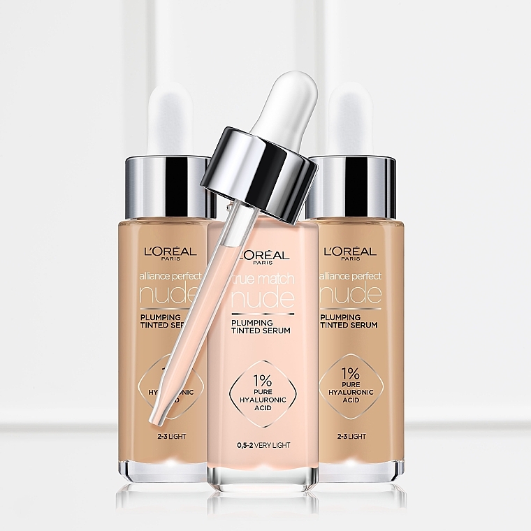 Гиалуроновая тонирующая сыворотка для лица - L'oreal Paris True Match Nude — фото N7