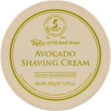 Духи, Парфюмерия, косметика Крем для бритья "Авокадо" - Taylor of Old Bond Street Avocado Shaving Cream Bowl