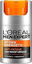 Духи, Парфюмерия, косметика УЦЕНКА  Увлажняющий крем по уходу за кожей лица против признаков усталости - L'Oreal Paris Men Expert Hydra Energetic Comfort Max 25 *