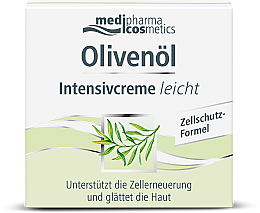 Крем для обличчя  "Інтенсив лайт" - D'oliva Pharmatheiss (Olivenöl) Cosmetics Light — фото N2