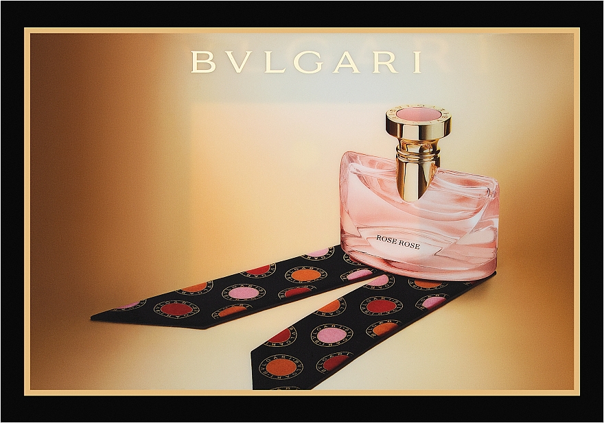 Bvlgari Splendida Rose Rose - Набор (edp/100ml + scarves) — фото N1