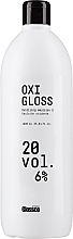 Окислювач для волосся - Glossco Color Oxigloss 20 Vol — фото N3