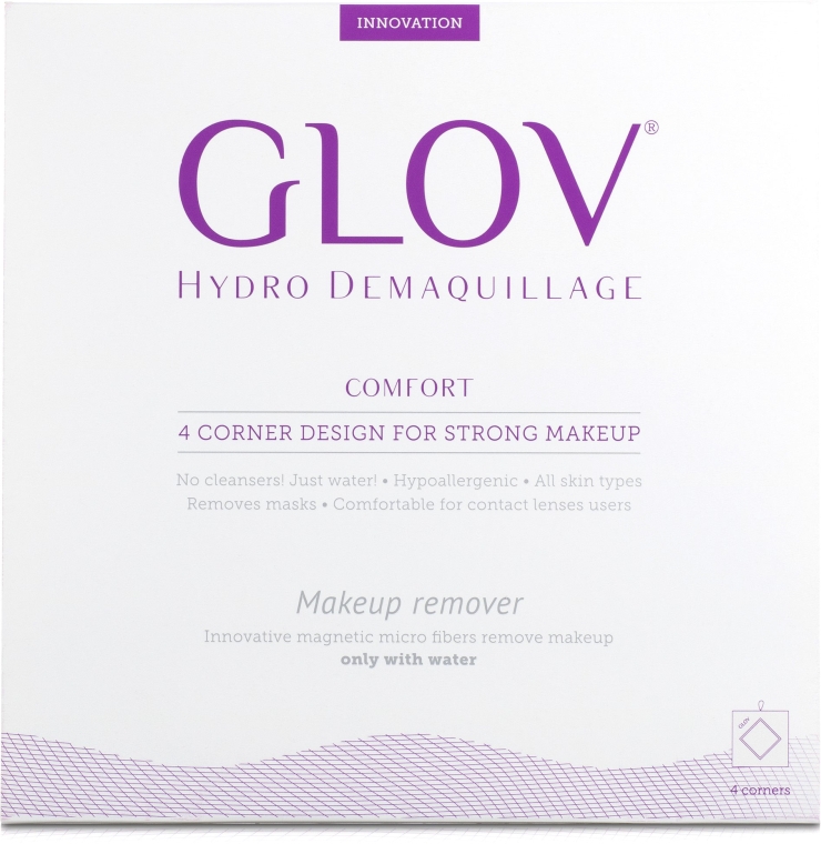 Подарочный набор - Glov Hydro Cleansing Silver (glow/3pc) — фото N3