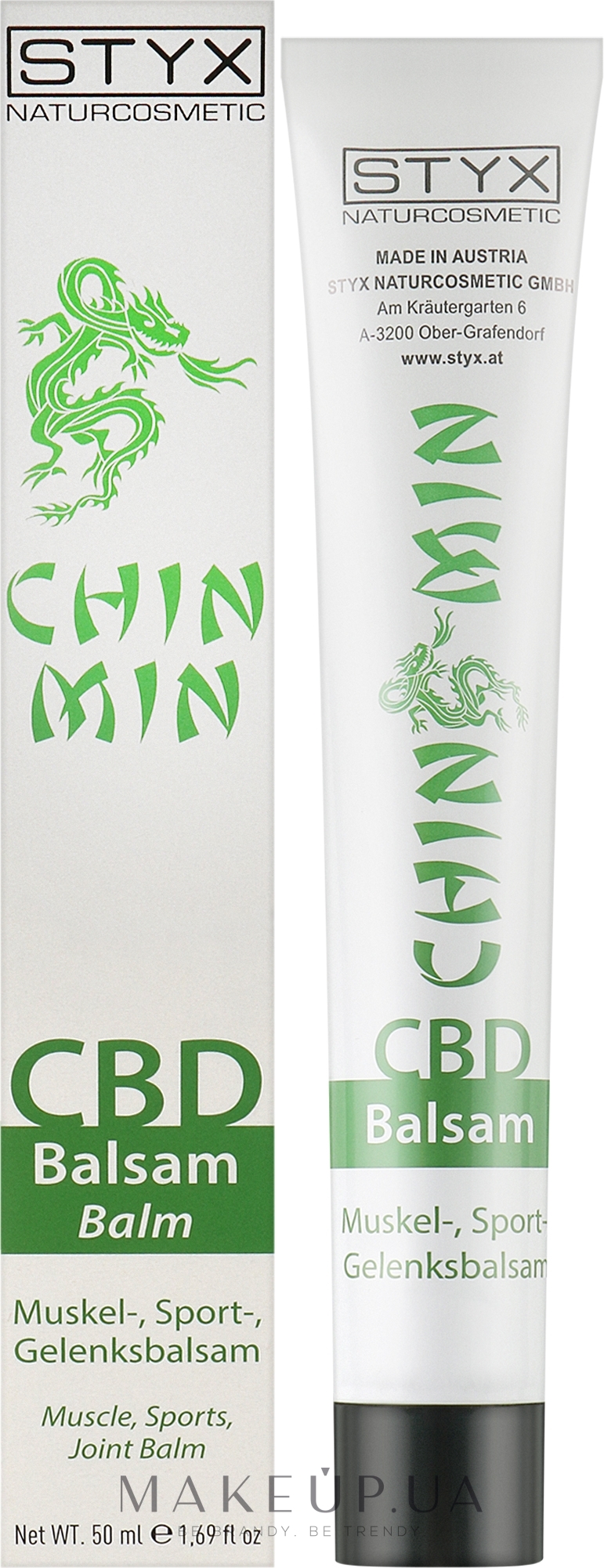 Бальзам для тела с эфирными маслами - Styx Naturcosmetic Chin Min CBD Balm — фото 50ml