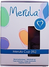 Менструальная чаша, XL, фиолетовая - Merula Menstrual Cup Limited Edition — фото N2