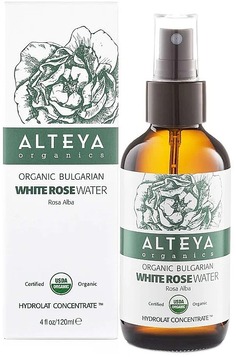 Гідролат білої троянди - Alteya Organic Bulgarian Organic White Rose Water — фото N1
