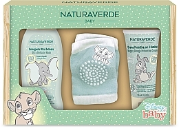 Духи, Парфюмерия, косметика Набор - Naturaverde Baby Disney Gift Set (b/wash/200ml + nappy/cr/100ml + knee pads)