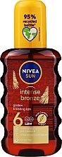 Масло-спрей для загара с каротином SPF6 - NIVEA Sun Intense Bronze Oil-Spray — фото N1