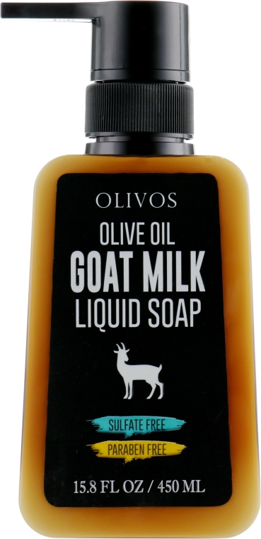 Натуральное жидкое оливковое мыло - Olivos Goat Liquid Milk