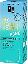 Отшелушивающий энзимный пилинг - AA My Beauty Power Acne — фото N4