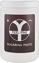 Паста для шугарінга середньої щільності "Сніжинка" - Feel Fine Pro Sugaring Paste Medium — фото N4