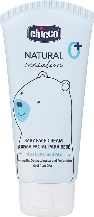 Крем для лица детский - Chicco Natural Sensation Face Creame