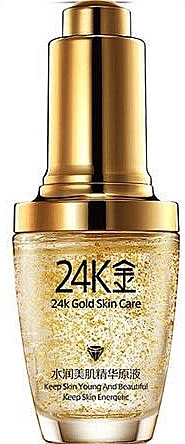 УЦЕНКА Сыворотка для лица с гиалуроновой кислотой и золотом - Bioaqua 24K Gold Skin Care * — фото N3