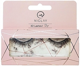 Парфумерія, косметика Накладні вії - Niclay 3D Lashes Skye