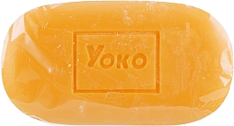Мыло косметическое с экстрактом папайи и трав - Yoko Papaya Herbal With Papaya Extract Soap  — фото N2