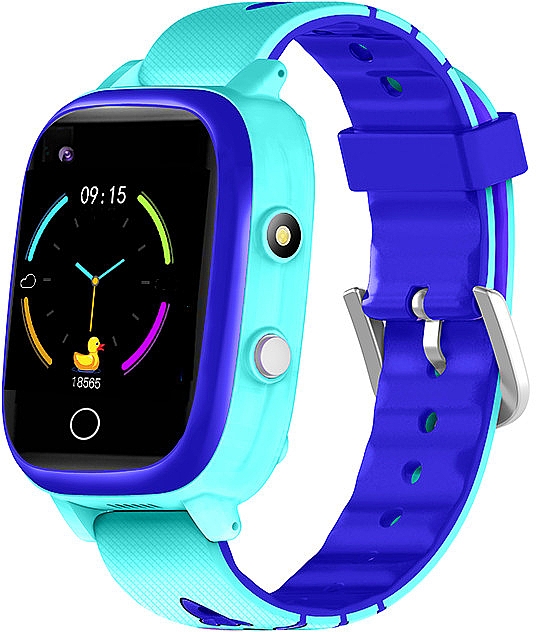 Смарт-годинник для дітей, синій - Garett Smartwatch Kids Sun 4G — фото N1