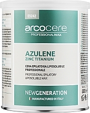 Віск у банці "Азулен і цинк" - Arcocere New Generation Zink Titanium Azulene — фото N2