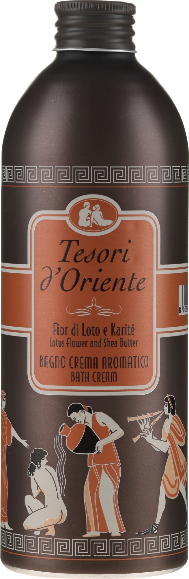 Парфюмированный крем-гель для ванны, цветок лотоса и масло ши - Tesori d'Oriente  — фото 500ml