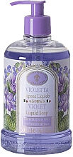 Парфумерія, косметика Рідке мило "Фіалка" - Saponificio Artigianale Fiorentino Violetta Liquid Soap