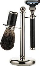 Набор для бритья 1602-14-6 - Rainer Dittmar (shaving/brush/1pcs + razor/1pcs + stand + box) — фото N1