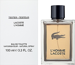 Lacoste L'Homme - Туалетна вода (тестер без кришечки) — фото N2