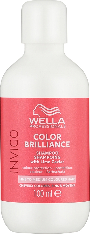 Шампунь для окрашенных нормальных и тонких волос - Wella Professionals Invigo Color Brilliance Color Protection Shampoo