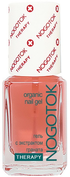 Гель для ногтей с экстрактом граната - Nogotok Therapy №23 Organic Nail Gel