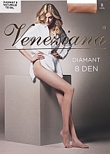 Колготки для женщин "Diamant", 8 Den, naturale - Veneziana — фото N1