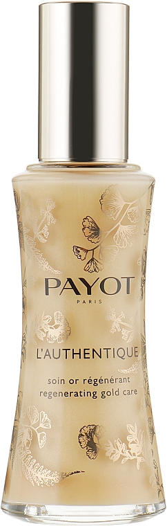 Відновлювальний шовковистий флюїд для обличчя - Payot L'Authentique Regenerating Gold Care