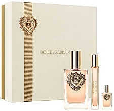 Dolce & Gabbana Devotion - Набір (edp/100ml + edp/mini/10ml) — фото N1