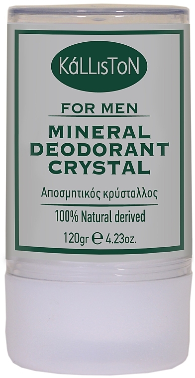 Кришталевий дезодорант для чоловіків - Kalliston Mineral Deodorant Crystal For Men — фото N1