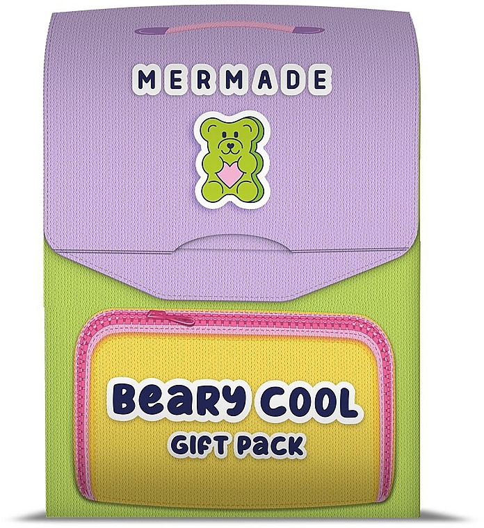 Подарунковий набір-рюкзачок, 5 продуктів - Mermade Beary Cool Gift-Pack — фото N5