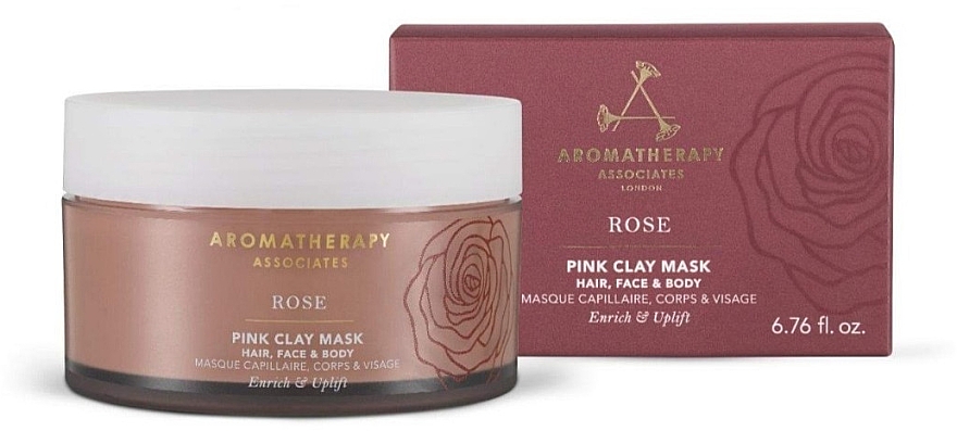Маска з рожевою глиною - Aromatherapy Associates Rose Pink Clay Mask — фото N1