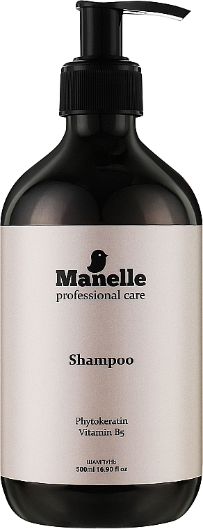 Шампунь безсульфатный - Manelle Professional Care Phytokeratin Vitamin B5 Shampoo — фото N4