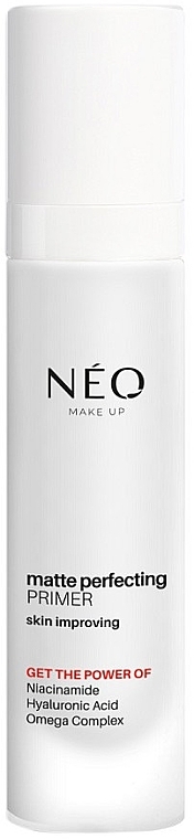 Основа под макияж матирующая и разглаживающая - NEO Make Up Matte Perfecting Primer Skin Improving — фото N1